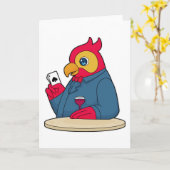 ポーカーで遊ぶパラット カード (黄色い花)