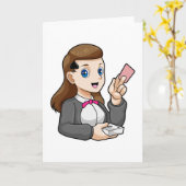 ポーカーのディーラー カード (黄色い花)