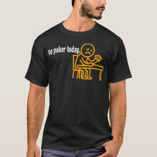 ポーカーは今日お休み スポーツ Tシャツ