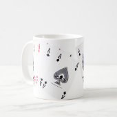 ポーカーエース... イングリッシュティーマグ コーヒーマグカップ (正面左)