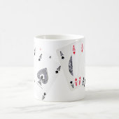 ポーカーエース... イングリッシュティーマグ コーヒーマグカップ (中央)
