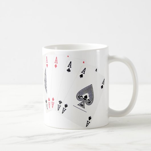 ポーカーエース... イングリッシュティーマグ コーヒーマグカップ (右)