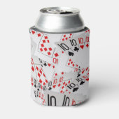 ポーカーカードは十文字に散らばっていた 缶クーラー (缶裏面)