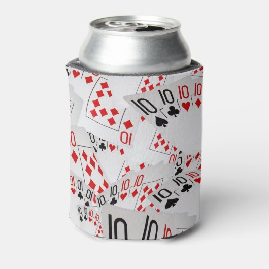 ポーカーカードは十文字に散らばっていた 缶クーラー (缶裏面)