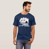 ポーカーカードゲームが楽しい女性男性向けギフト Tシャツ (正面フル)