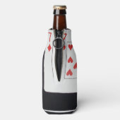 ポーカーカードポケット・セブン ボトルクーラー (ボトル裏面)