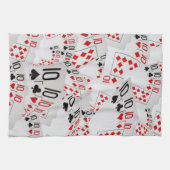 ポーカーカード十層 キッチンタオル (横)