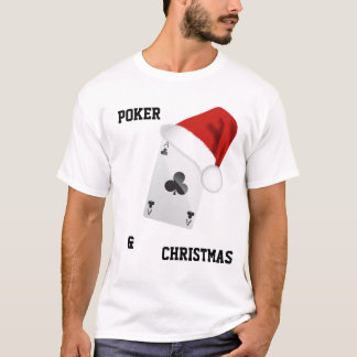 ポーカーカード及びクリスマス Tシャツ