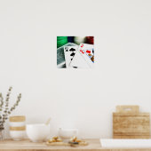 ポーカーカード ポスター (キッチン)