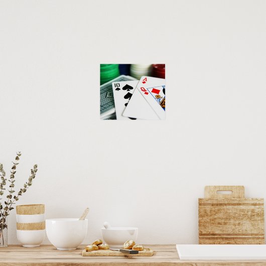 ポーカーカード ポスター (キッチン)