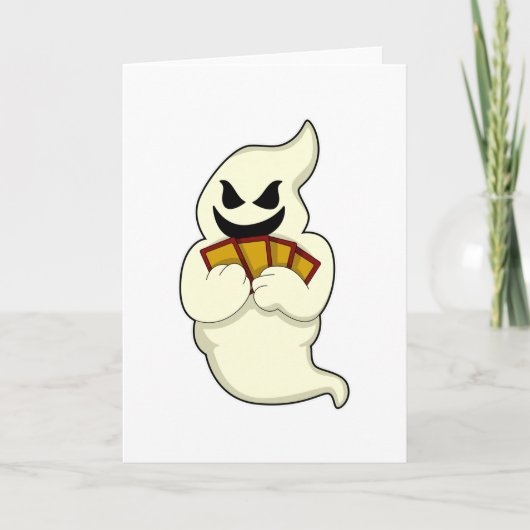 ポーカーゲームの幽霊 カード (正面)