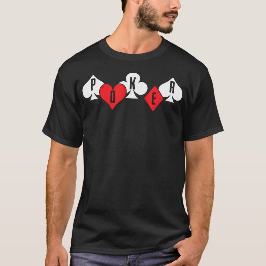 ポーカーシンボル Tシャツ (正面)