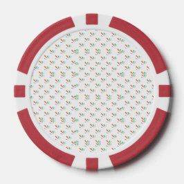 ポーカーチップの表裏ビュー ポーカーチップ