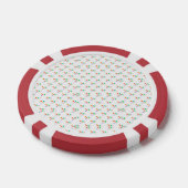 ポーカーチップの表裏ビュー ポーカーチップ (シングル)