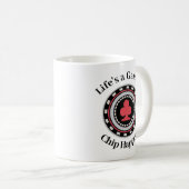 ポーカーチップ コーヒーマグカップ (正面右)