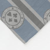 ポーカーチップ フリースブランケット (角)