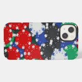 ポーカーチップ iPhoneケース (裏面横)