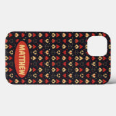 ポーカーテーマのトランプギフトiPhoneカバーケース Case-Mate iPhoneケース (裏面 (横))
