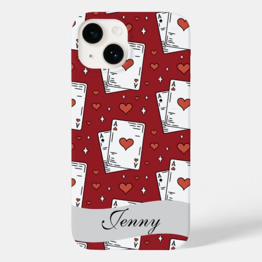 ポーカーテーマ Case-Mate iPhoneケース (裏面)