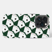 ポーカーナイトのエース iPhoneケース (裏面横)