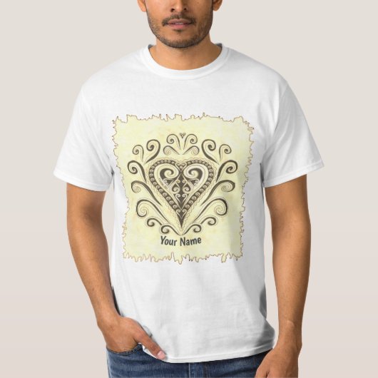 ポーカーハート Tシャツ (正面)