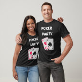 ポーカーパーティーカードゲーム Tシャツ (ユニセックス)