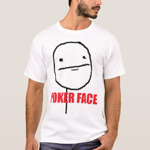 ポーカーフェースのワイシャツ Tシャツ