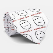 ポーカーフェースの激怒の喜劇的なタイ ネクタイ (ロール)