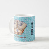 ポーカープリンセス コーヒーマグカップ (正面左)