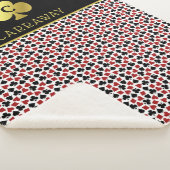 ポーカープレイヤーの相場師のカジノカードは名前をカスタムするに適します シェルパブランケット (3/4)