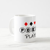 ポーカープレイヤーマグ コーヒーマグカップ (正面左)