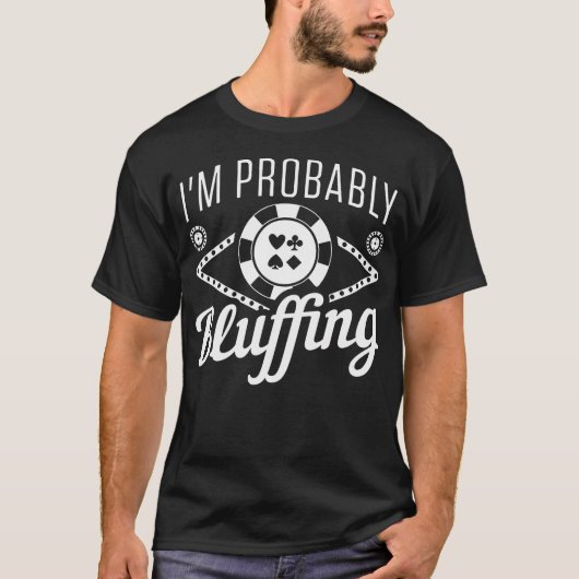 ポーカープレイヤー Tシャツ (正面)