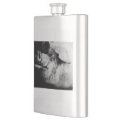 ポーカーポートレート フラスク (左)