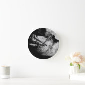 ポーカーポートレート ラウンド壁時計 (ホーム)