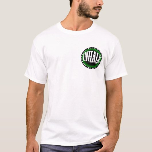 ポーカー用のチップを吸い込んで下さい Tシャツ (正面)