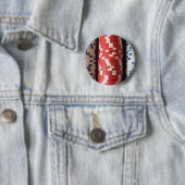 ポーカー用のチップ 缶バッジ (インサイチュ)