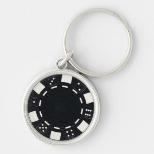 ポーカー用のチップKeychain キーホルダー