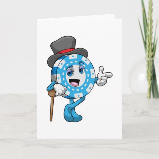 ポーカー用チップ カード (正面)