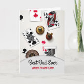 ポーカー アーティスティック カスタマイズ可能なプレイヤーカード カード (正面)