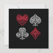 ポーカー カード カジノ ギャンブル カード プレーヤー オール イン ギ (正面)