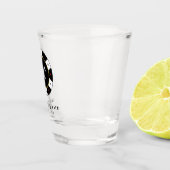 ポーカー チップ オール イン ウェディング ファーバー ブラック ショットグラス (右)