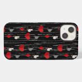 ポーカー トランプのシンボル iPhoneケース (裏面横)