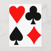 ポーカー ポストカード (正面)