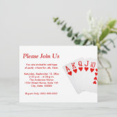 ポーカー 招待状 (スタンド正面)