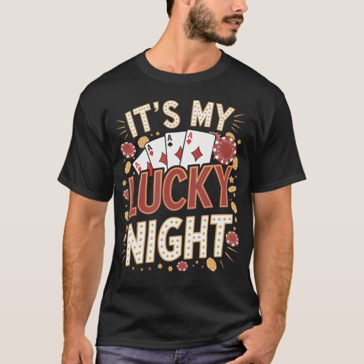 ポーカー Tシャツ (正面)