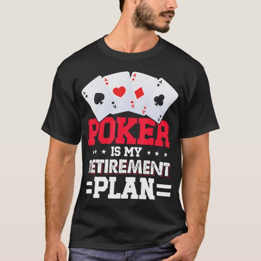 ポーカー Tシャツ (正面)