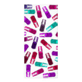 ポーガーリーランかわいらし色彩の鮮やかド水彩 ラックカード (裏面)