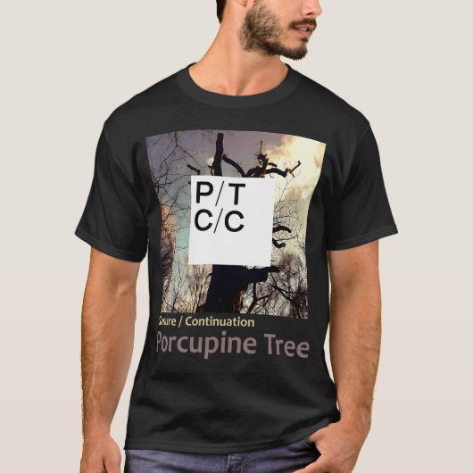 ポーキュパイン・ツリーによるClosure Continuation Tシャツ (正面)