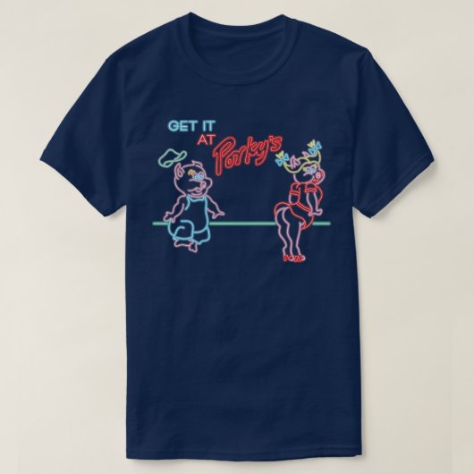 ポーキーでやる Tシャツ (デザイン正面)