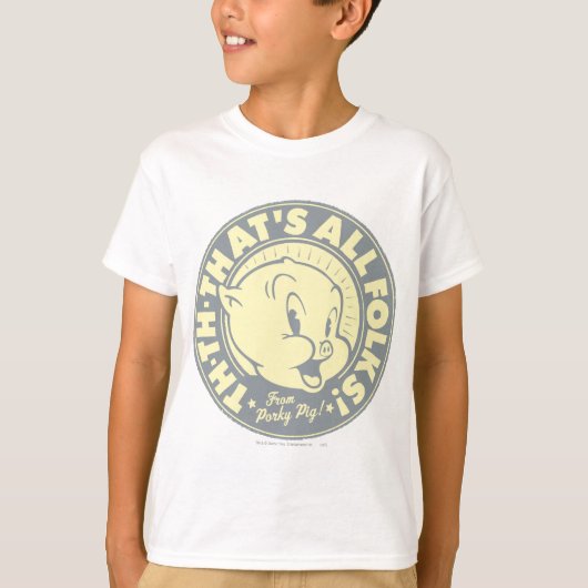 ポーキーのth-THATすべてフォーク! Tシャツ (正面)